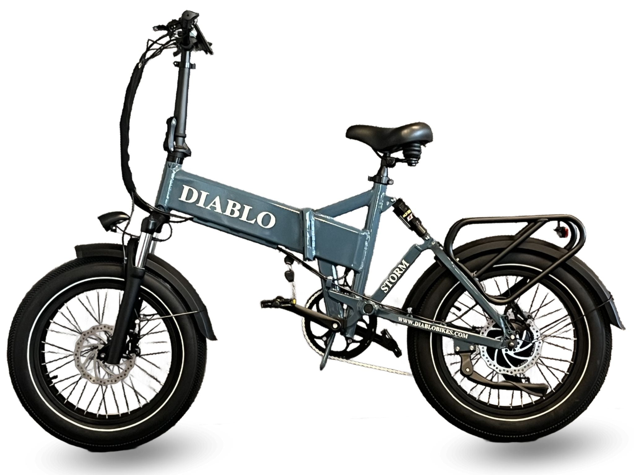 Diablo Storm - Fatbike - Electrische vouwfiets - Dark Blue