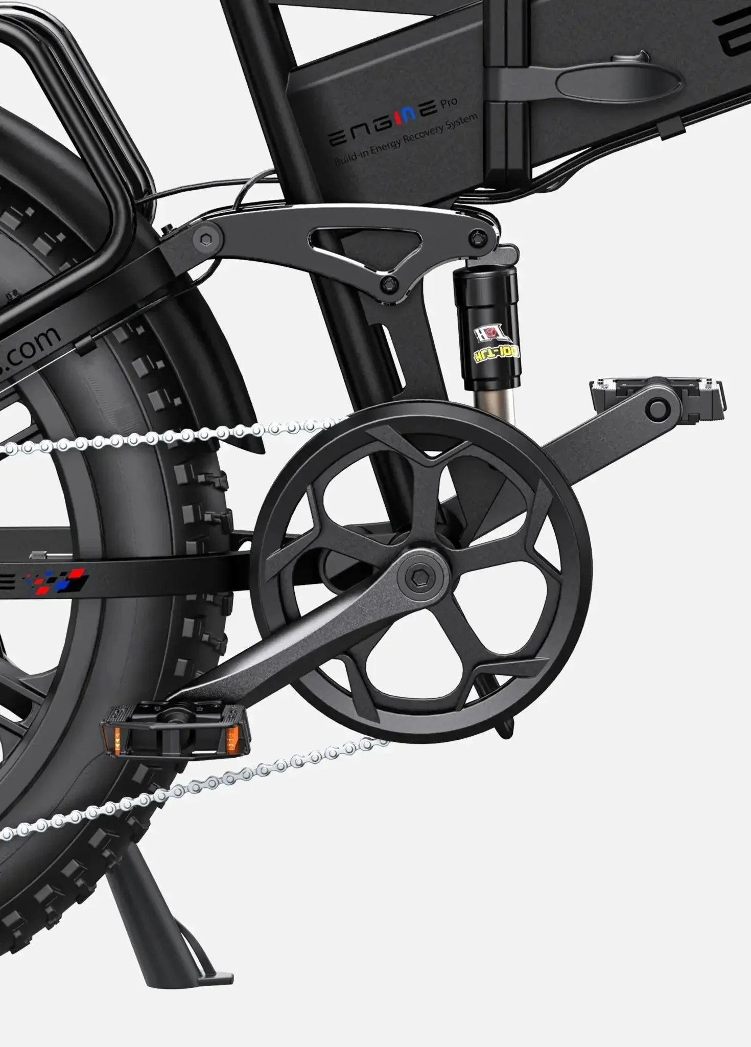 Engwe ENGINE PRO 2.0 - Krachtsensor - Zwart