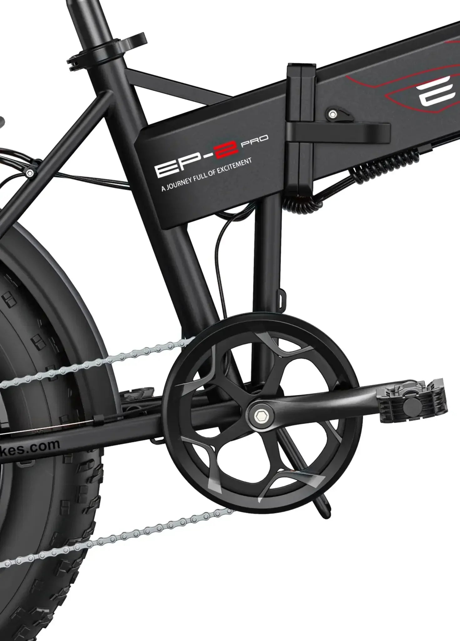 Engwe EP 2 PRO - Vouwfiets - Zwart