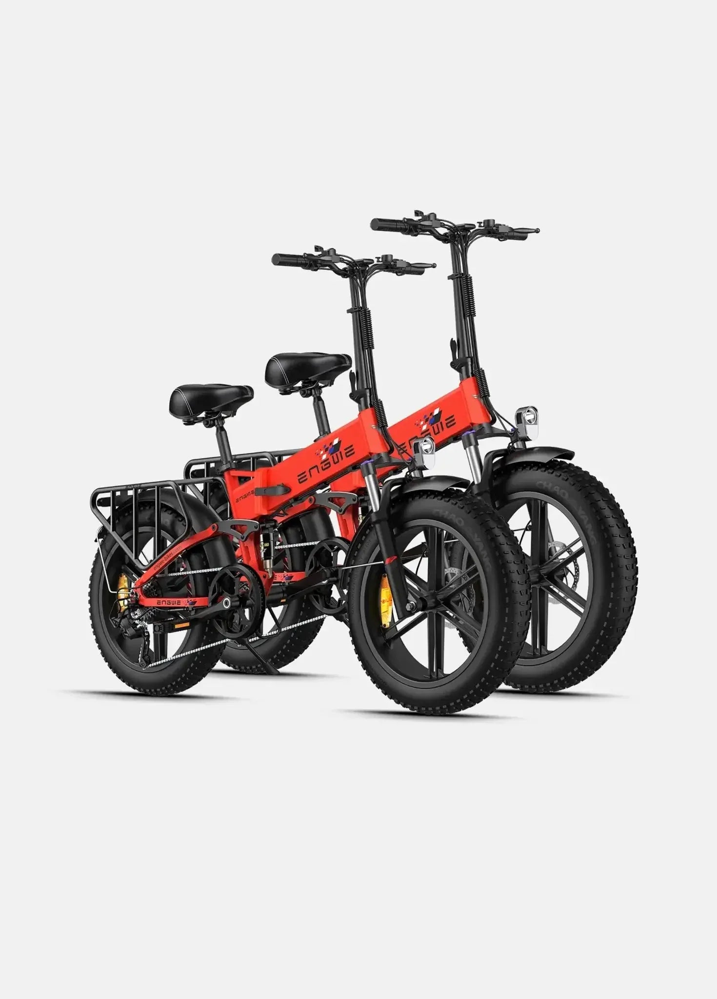 Engwe ENGINE X - Vouwfiets - Rood