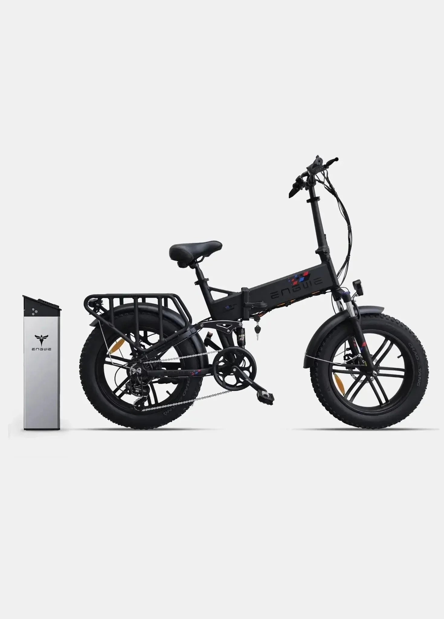 Engwe ENGINE X - Vouwfiets - Zwart