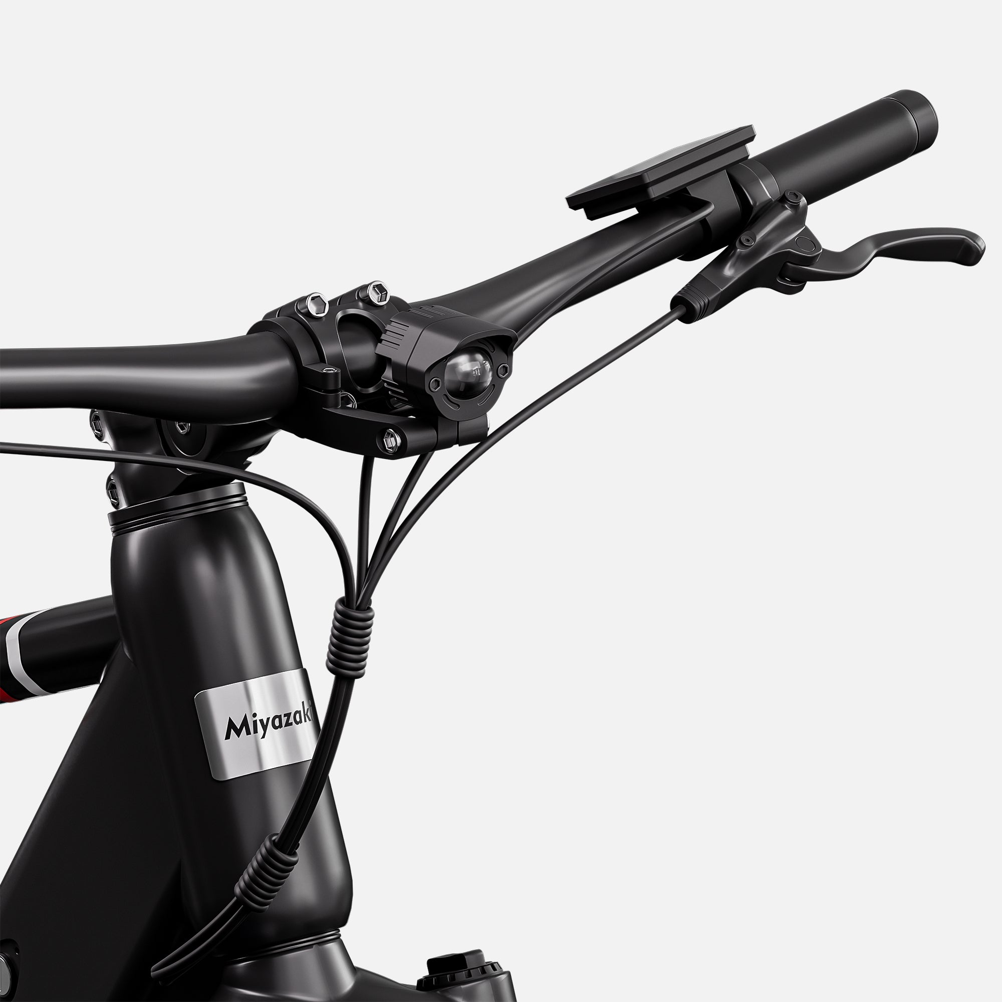 Miyazaki Torque shaft drive Automatische snelheidsverandering Elektrische fiets GC1995