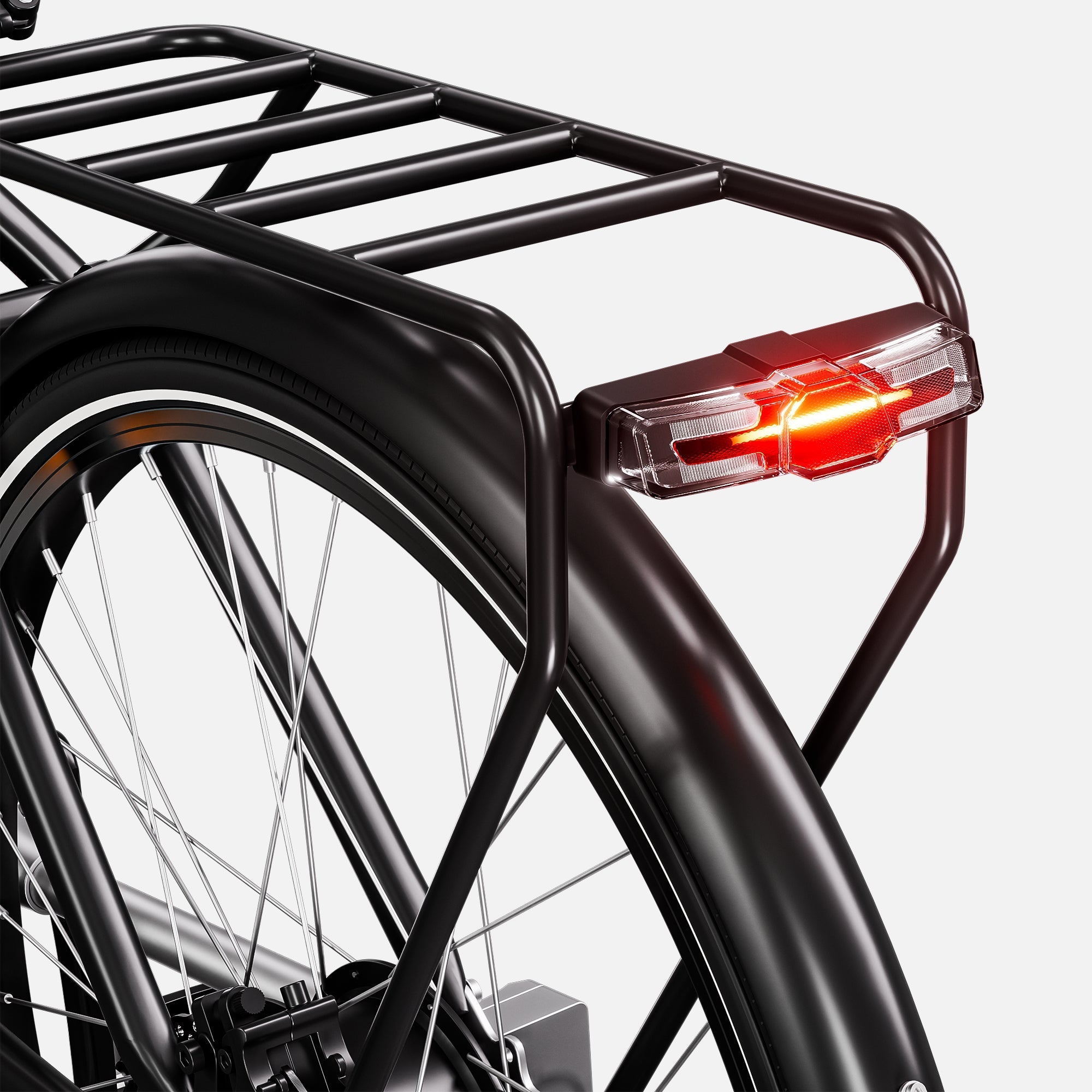 Miyazaki Torque shaft drive Automatische snelheidsverandering Elektrische fiets GC1995