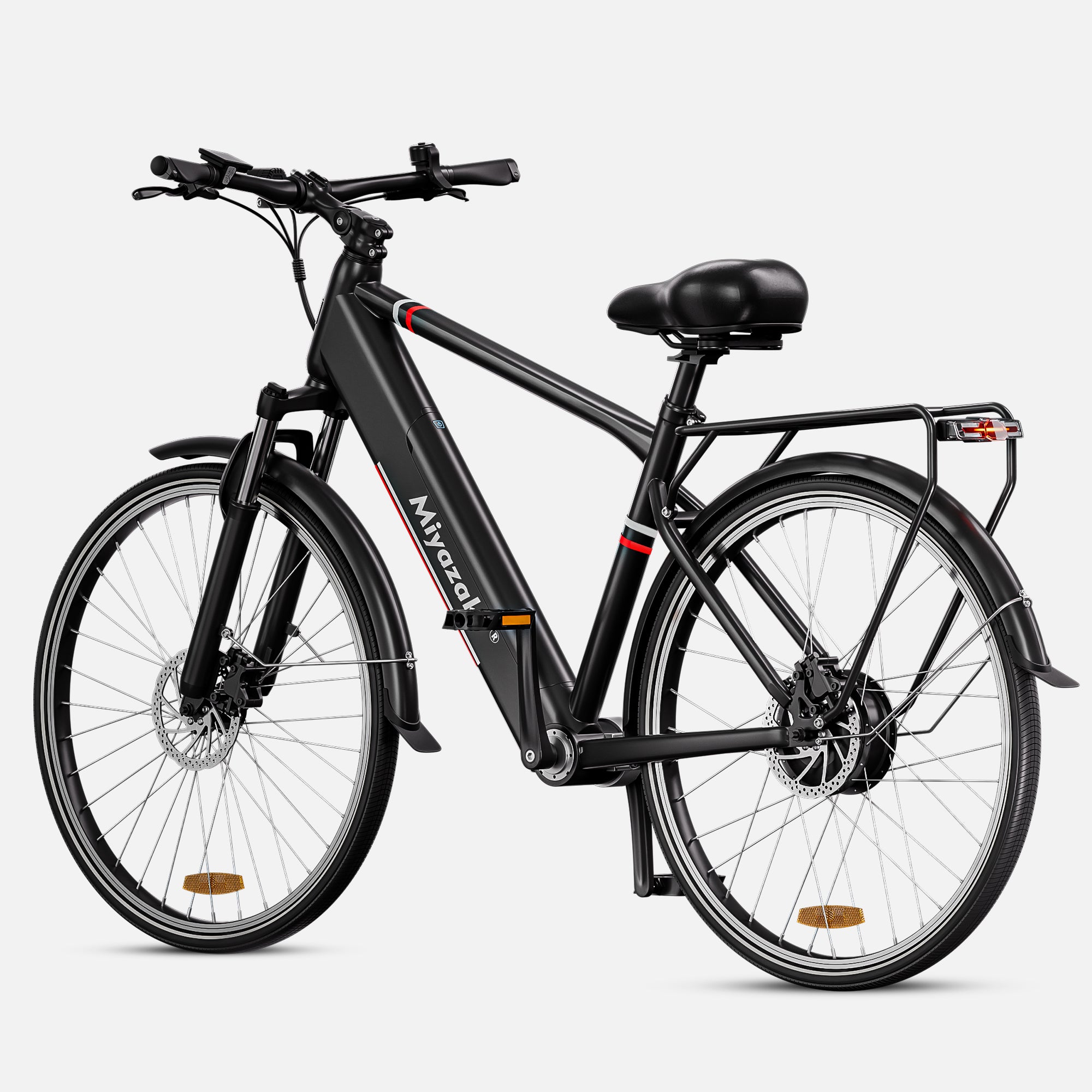Miyazaki Torque shaft drive Automatische snelheidsverandering Elektrische fiets GC1995