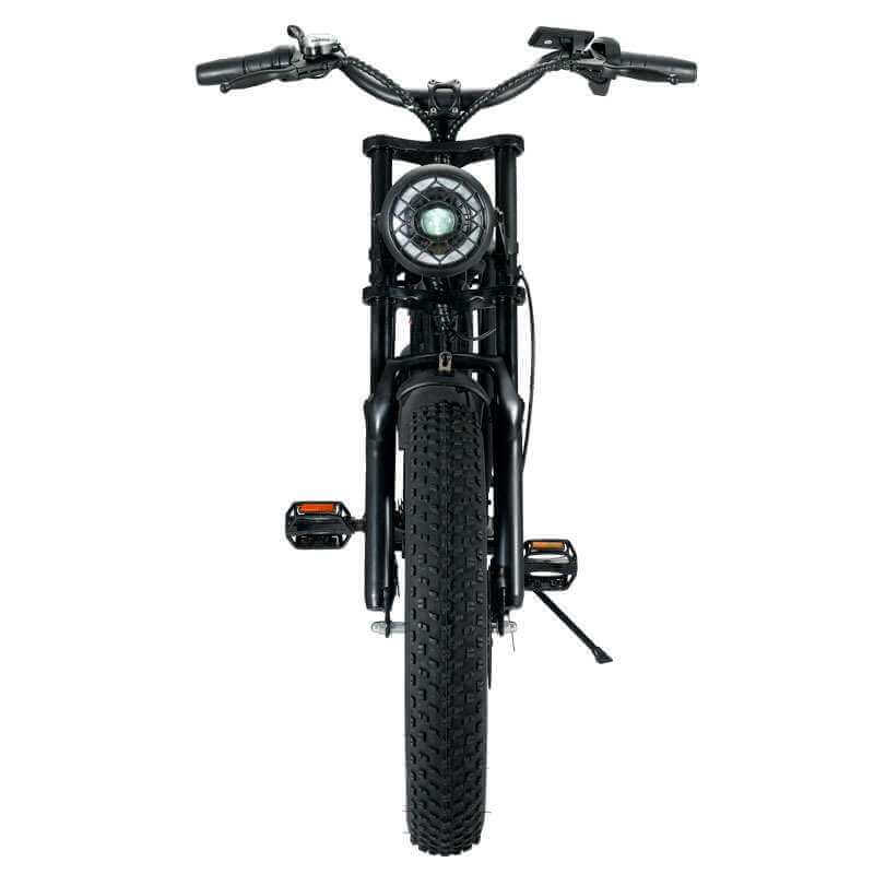 Ouxi V8 Fatbike - Dubbele Accu - Zwart