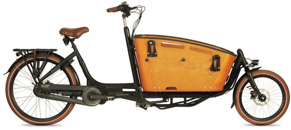 Vogue Carry 2 - Matt zwart-bruin