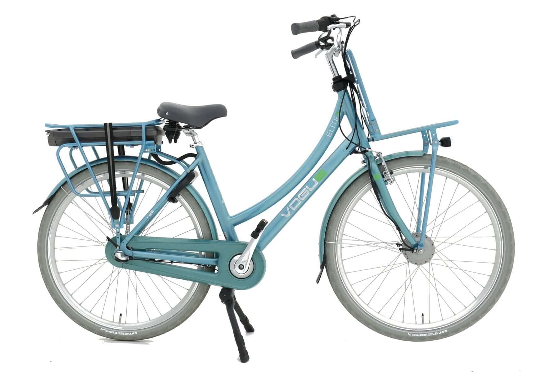 Vogue Elite 3 Electrische fiets - E-bike - Mat zwart/bruin