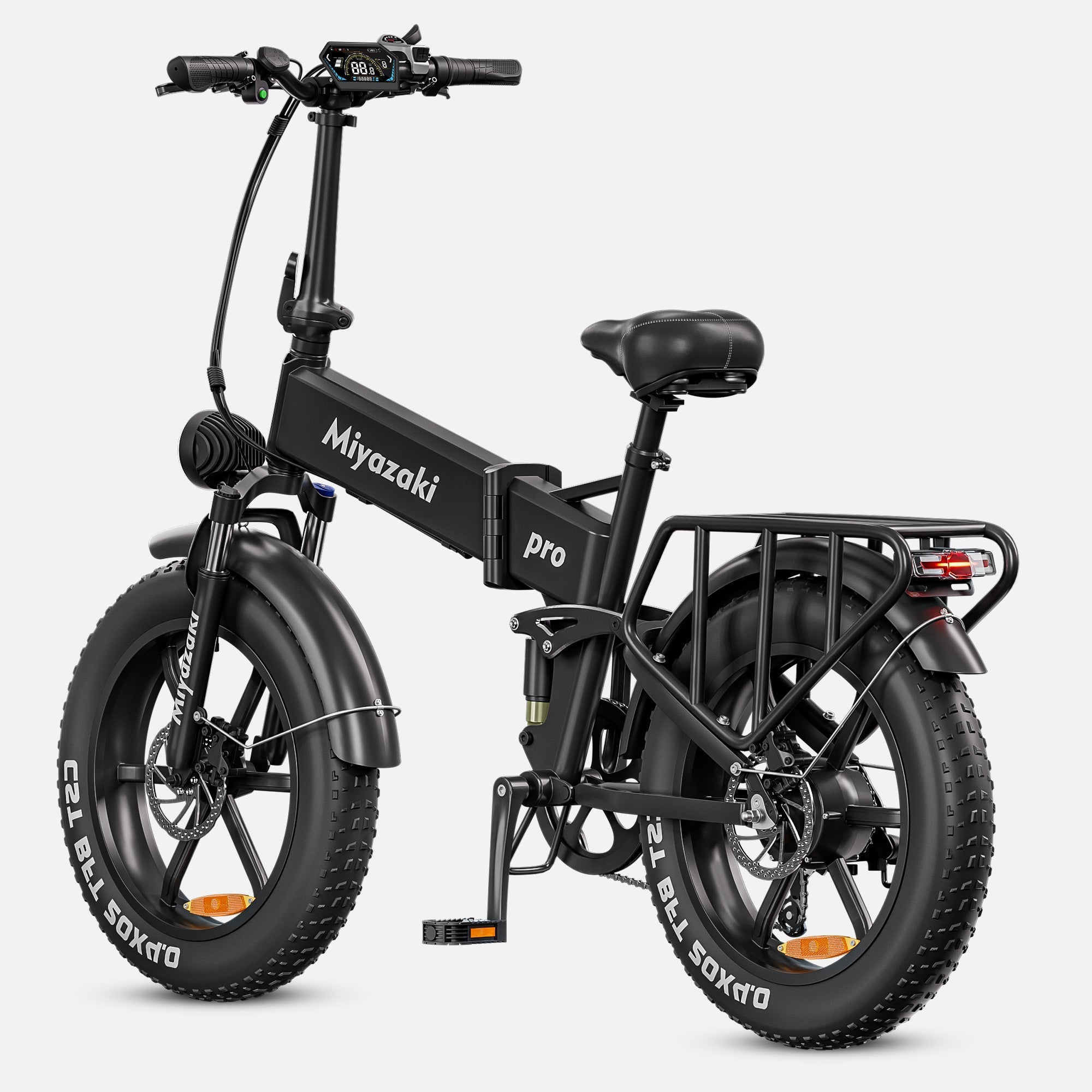 Miyazaki Opvouwbare Elektrische Fiets Fat Tire All Terrain Elektrische Fiets X7 Pro
