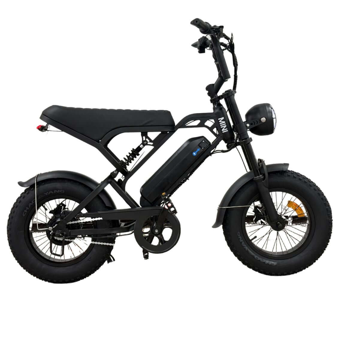V20 Mini Fatbike – Kinderfatbike met Hydraulische Remmen & Gashendel - Roze - Stoer, Veilig en Straatlegaal!