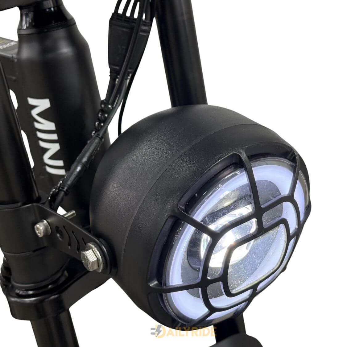 V20 Mini Fatbike – Kinderfatbike met Hydraulische Remmen & Gashendel - Zwart - Stoer, Veilig en Straatlegaal!